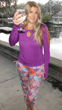 Load image into Gallery viewer, YOGAZ Nina Print Pants with our signature two Pockets in one design
