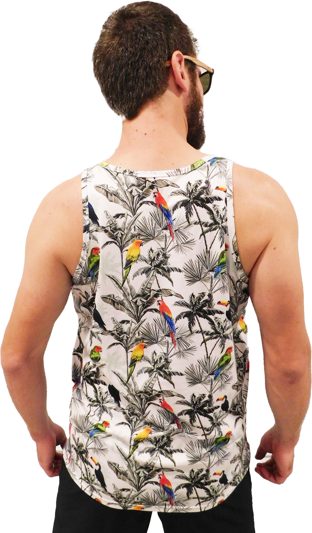 Parrots in Paradise Super Cool Chill Tank Top
