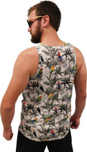 Load image into Gallery viewer, Parrots in Paradise Super Cool Chill Tank Top
