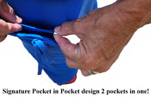 Load image into Gallery viewer, YOGAZ &quot;NEW&quot; Royal Blue Bamboo Pants with our Signature Pocket in Pocket Design
