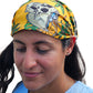 SkullCup Headband matches the Skullcup Tank Top - YOGAZ