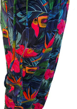 Load image into Gallery viewer, YOGAZ Toucan Tango Print Pants with our signature two pockets in one design
