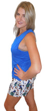 Load image into Gallery viewer, YOGAZ Breezy Tropical Stripe Colorful &amp; Fun Shorts

