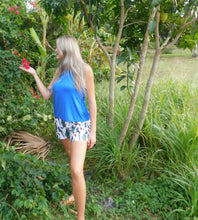 Load image into Gallery viewer, YOGAZ Breezy Tropical Stripe Colorful &amp; Fun Shorts
