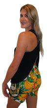 Load image into Gallery viewer, Yogaz Tooty Fruity Fun Print Shorts for Pickleball, Yoga Gardening and more!
