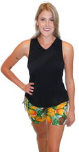 Load image into Gallery viewer, Yogaz Tooty Fruity Fun Print Shorts for Pickleball, Yoga Gardening and more!
