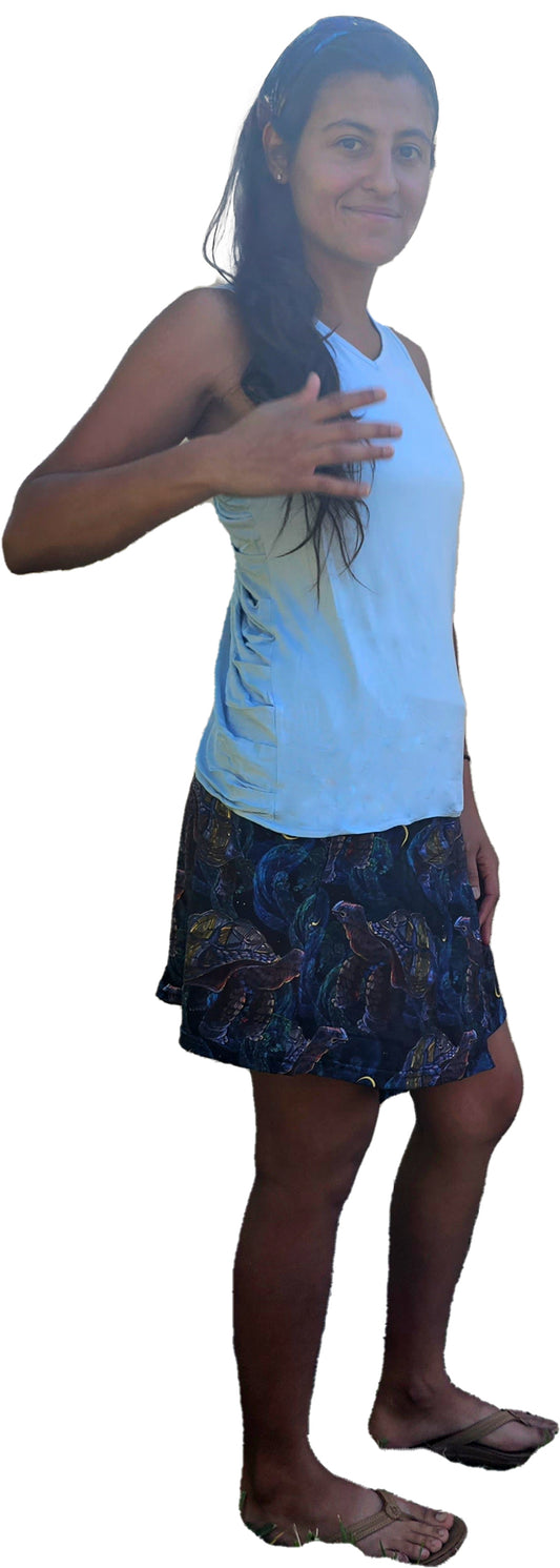 Tranquil Turtles Skirt-Wrap - YOGAZ