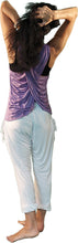Load image into Gallery viewer, YOGAZ White Eco-Friendly Bamboo YOGAZ Pants with our Signature Pocket in Pocket Design
